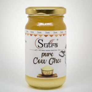 SUTRA Cow Ghee 200ml | Pure | Natural | Edible |Chemica... - 200 ml
