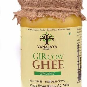 Vanalaya Gir cow Ghee Glass Bottle - 200 ml