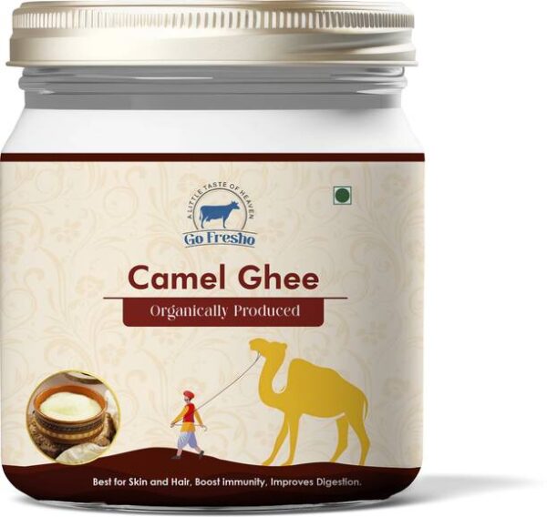 Go Fresho Desi Camel Ghee|Promotes Brain Health, Strong... - 250 ml