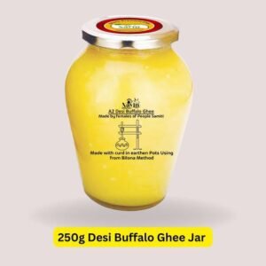 Navin Organic A2 Desi Pure Handmade Buffalo Ghee Ghee M... - 250 g