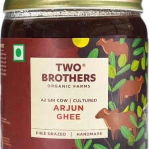 Two Brothers Organic Farms Arjun Ghee Glass Bottle - 250 ml