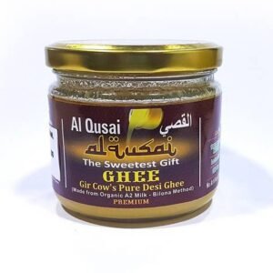 Al Qusai Ghee, 250ml, Gir Cow's Pure Desi Ghee(Made Fro... - 250 ml