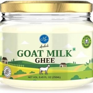 Aadvik Goat Milk Ghee 100% Pure & Natural Ghee Glass Bo... - 250 ml