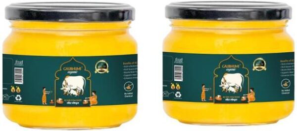 GAUBHUMI organic Rich and Nutritious Clarified A2 Gir 2... - 250 ml, Pack of 2