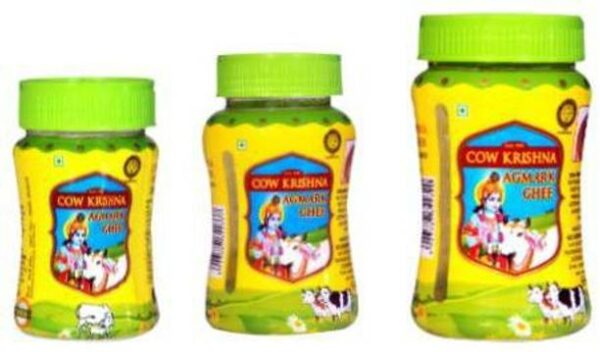 Cow Krishna Agmark Ghee-Pure Cow Ghee-Combo Pack (200ml... - 350 ml, Pack of 3