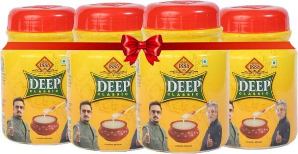 Deep Classic Cooking Medium Combo Pack of Box - 1 L, Pack of 4