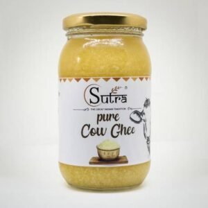 SUTRA Cow Ghee 400ml | Pure | Natural | Edible |Chemica... - 400 ml
