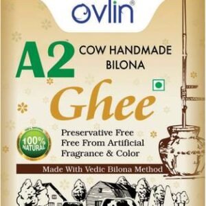 Ovlin A2 Cow Ghee Desi Organic Pure Nutrient Rich Ghee ... - 500 ml