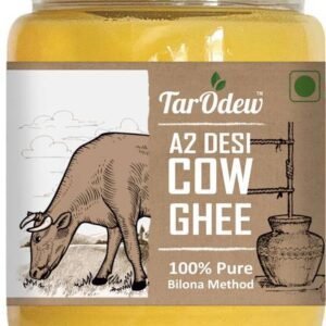 Tarodew A2 Desi Cow Ghee Glass Bottle - 500 ml