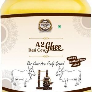 Vedic chakki Organic Desi Cow A2 Ghee 500ml | Bilona Me... - 500 g