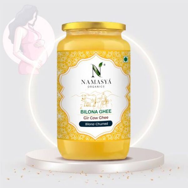 NAMASYA ORGANICS A2 Desi Gir Cow Ghee for Expectant Mot... - 500 ml