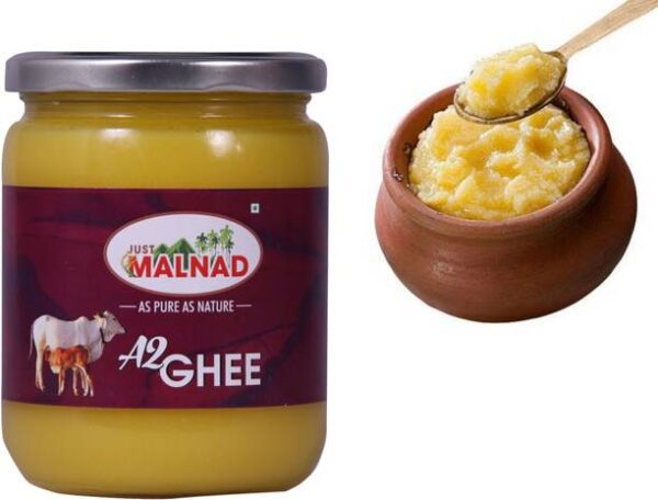 JUST MALNAD A2 GHEE (100% NATURAL, NO PRESERVATIVES) Gh... - 500 g