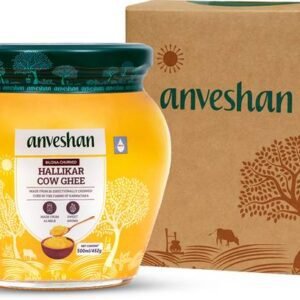 Anveshan A2 Ghee, 500 ml, Made From Desi Cow Milk by Tr... - 500 ml