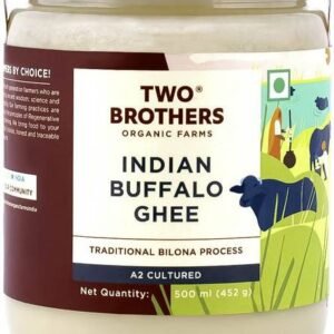 Two Brothers Organic Farms Buffalo Ghee - A2 CULTURED G... - 500 ml