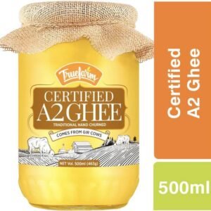 Truefarm Certified Ghee (Gir Cows) Mason Jar - 500 ml