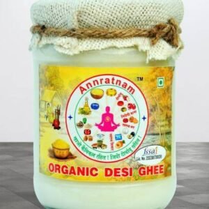 Annratnam Desi Ghee Natural And Pure Ghee Glass Bottle - 0.5 L