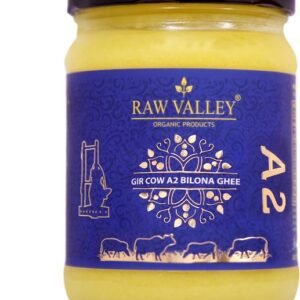 RAW VALLEY Gir Cow A2 Ghee 500ml | 100% Pure Desi Gir C... - 500 ml