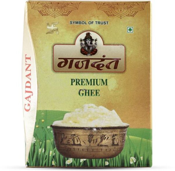 Gajdant Premium Desi Shudh Ghee Tetrapack - 500 ml
