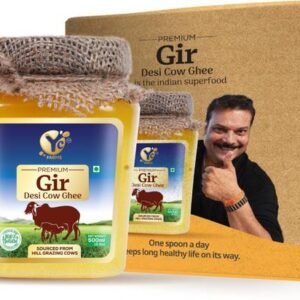 Y C Farms Premium Gir Desi Cow Ghee 500 ML 100% Gir Cow... - 500 ml