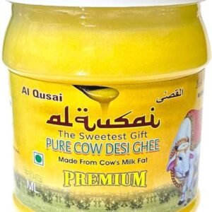 Al Qusai PURE COW DESI GHEE ( MILK FAT ) 453Gms Ghee Pl... - 500 ml