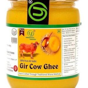 YUGMANTRA ORGANIC Pure Desi A2 Gir Cow Ghee ( 500 ml ) ... - 500 ml