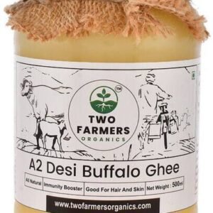 TWO FARMERS ORGANICS Pure & Fresh Whites Desi Buffalo G... - 500 ml