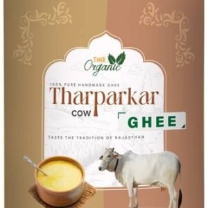 THARORGANIC Tharparkar Cow Ghee | Pure Desi Ghee | Vedi... - 500 ml