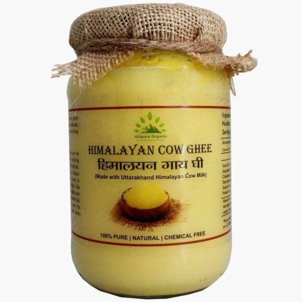 Hillpure Organic Uttarakhand Himalayan Cow Ghee Pure & ... - 500 g